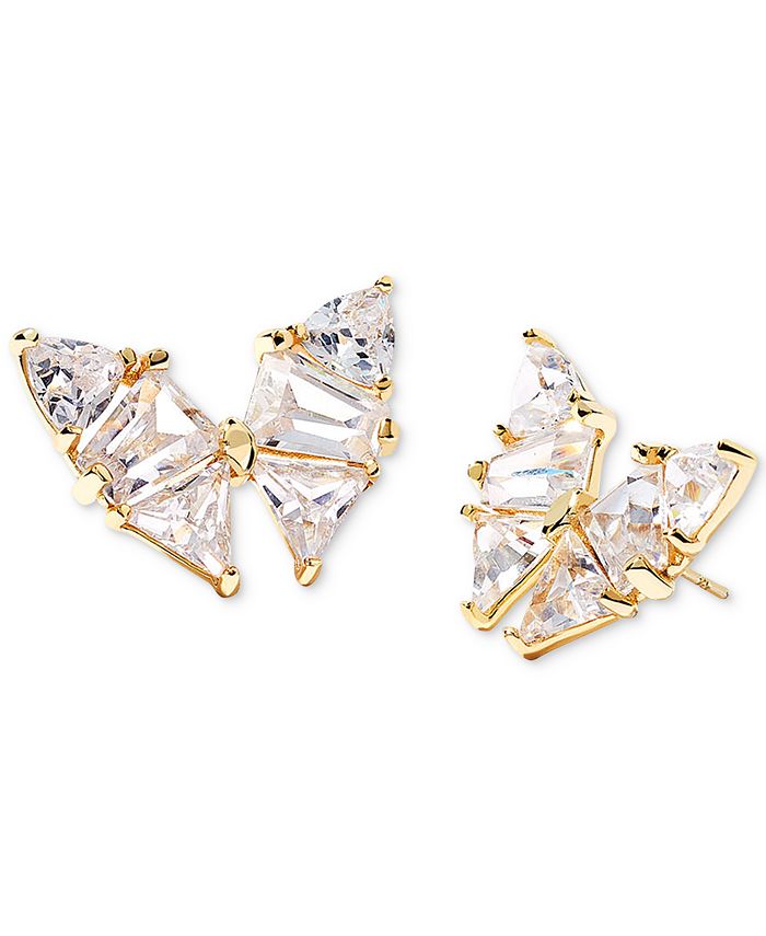 Kendra Scott 14k Gold Plated Mixed Crystal Butterfly Stud Earrings