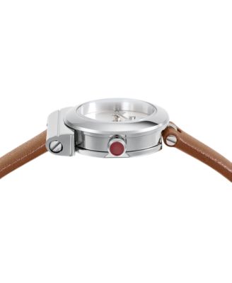 SALVATORE FERRAGAMO Women\'s Swiss Gancini Brown Leather Strap Wrist Watch NWT Salvatore Ferragamo Women main image 3