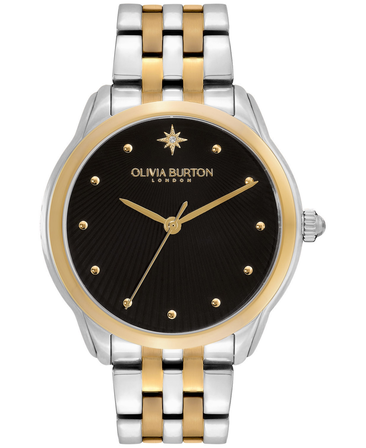 Shop Olivia Burton Women's Celestial Starlight Two-tone Stainless Steel Watch 36mm In Two Tone