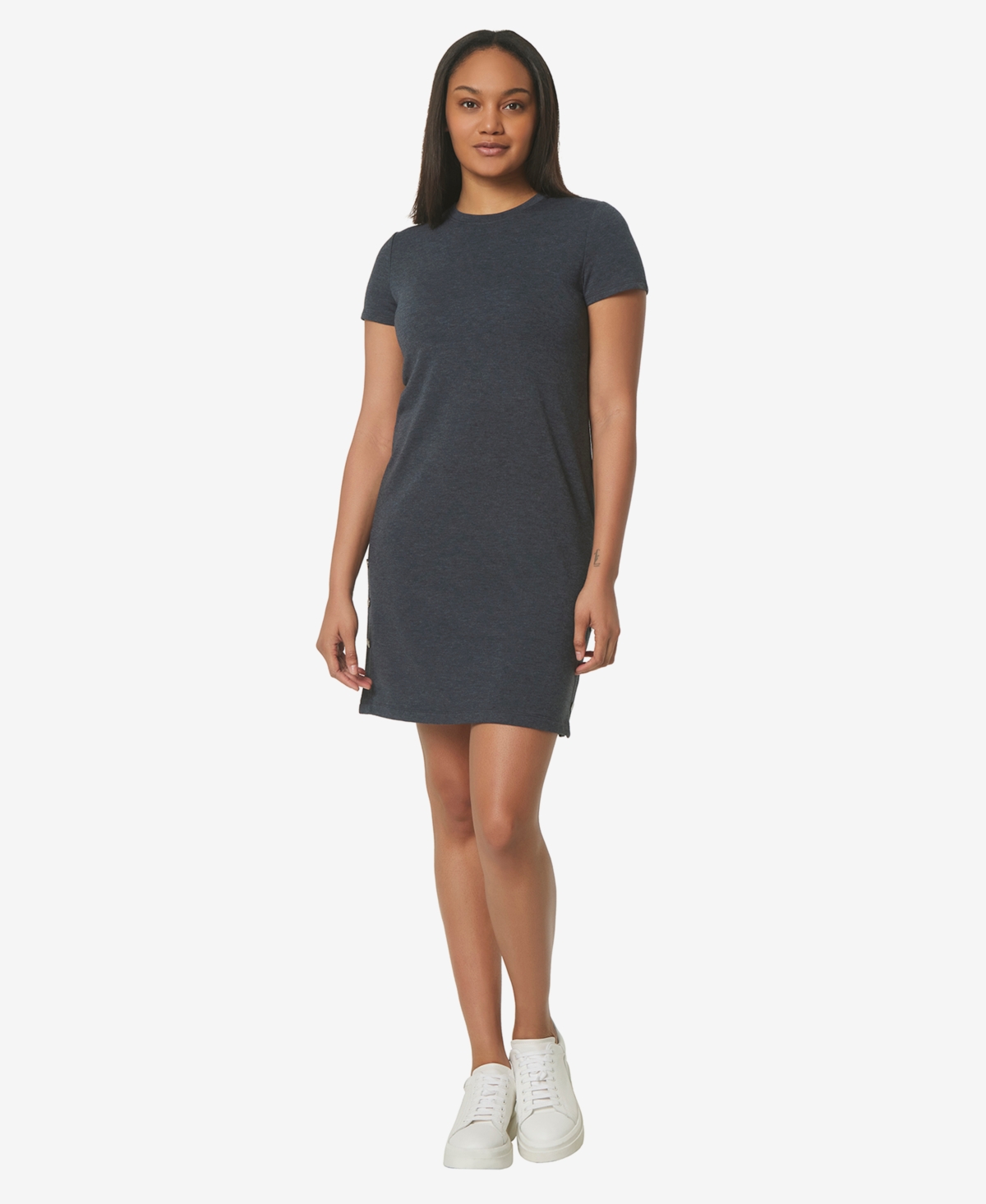 Marc New York Andrew Marc Sport Women s Short Sleeve T Shirt Dress