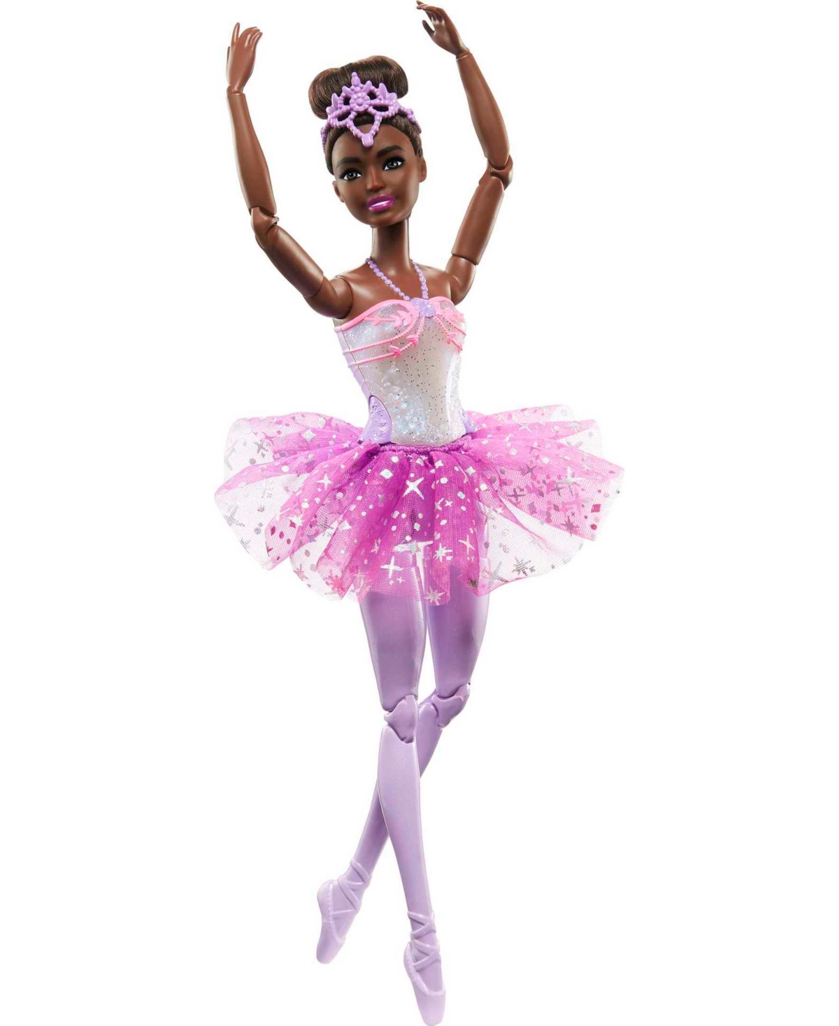 Shop Barbie Dreamtopia Twinkle Lights Magical Ballerina Doll In Multi-color