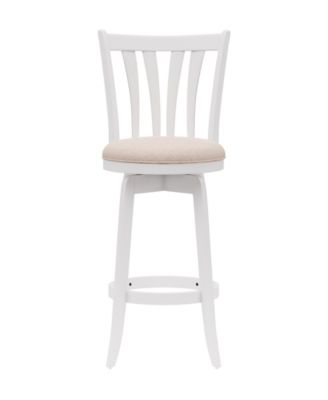 43.5" Wood Savana Furniture Bar Height Swivel Stool