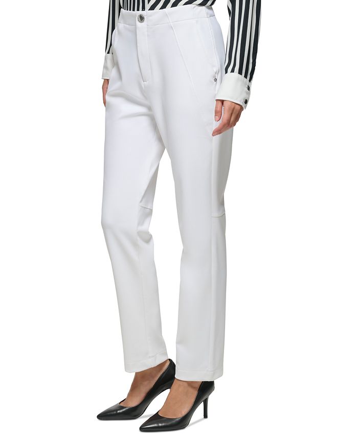 KARL LAGERFELD PARIS Women's Compression Suit Pants Macy's