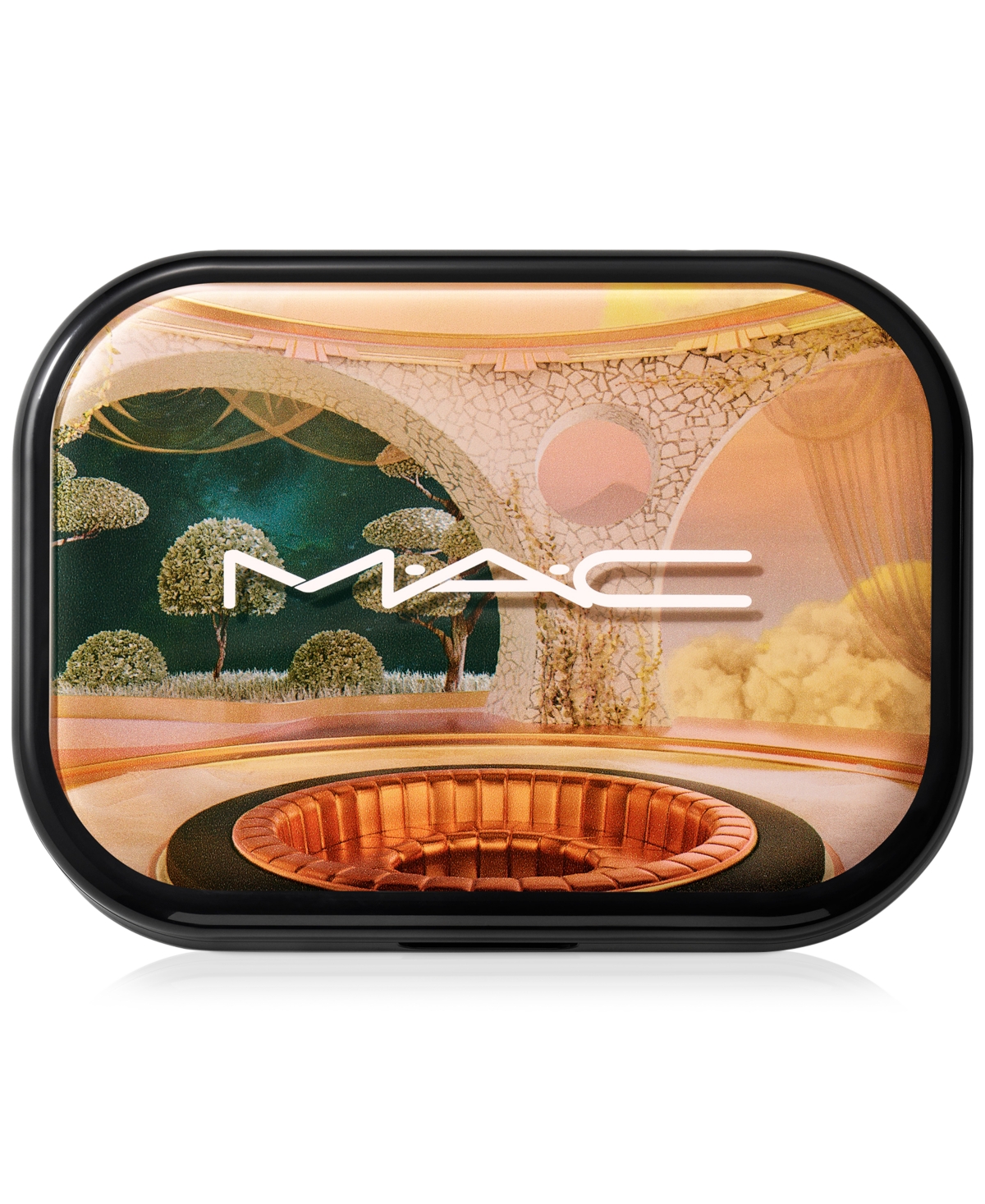 Shop Mac Connect In Colour Eye Shadow Palette In Bronze Influence