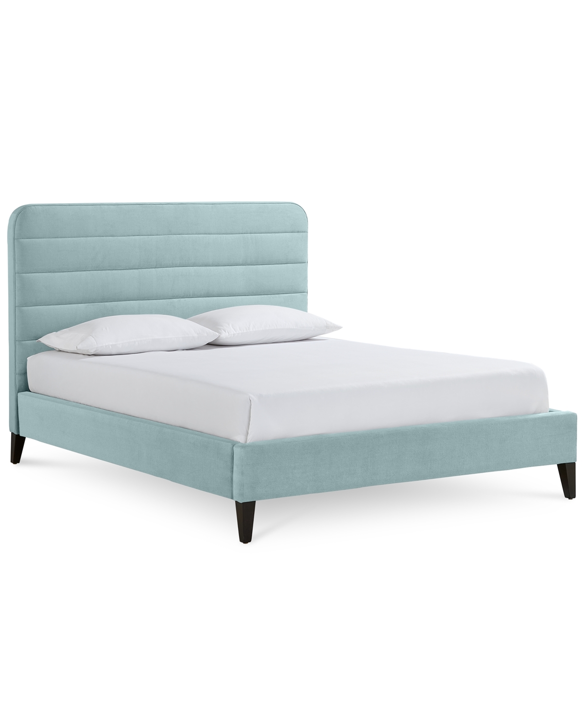 Furniture Haryan Upholstered Twin Bed In Quarny