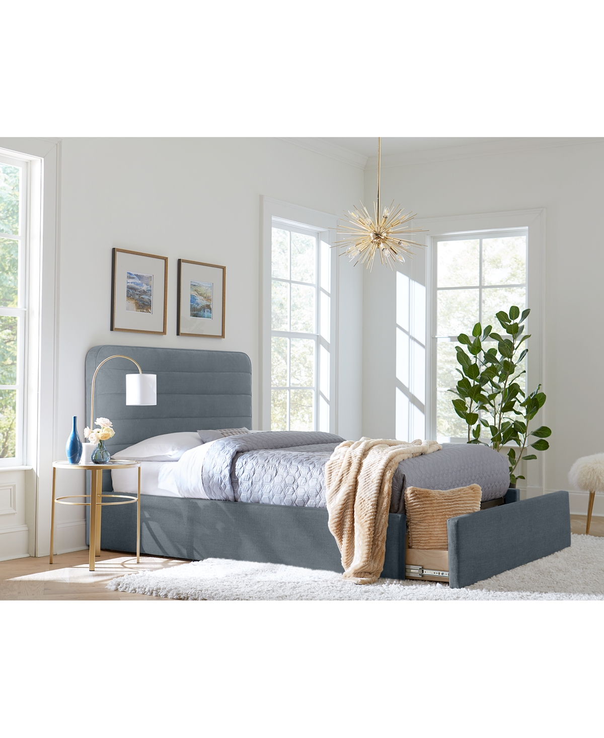 Haryan Upholstered Storage Bed
