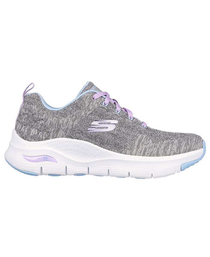 Skechers Women's Arch Fit Comfy Wave Arch Support Walking Sneakers from Finish Line & Reviews