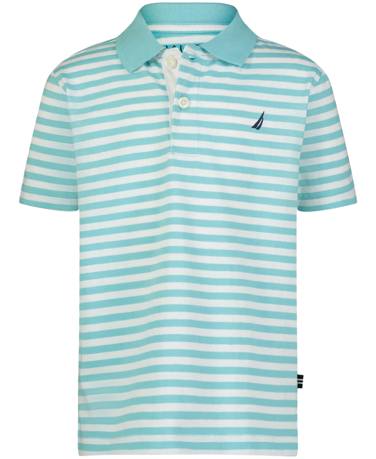 NAUTICA TODDLER BOYS COAST STRIPE SHORT SLEEVES POLO SHIRT 