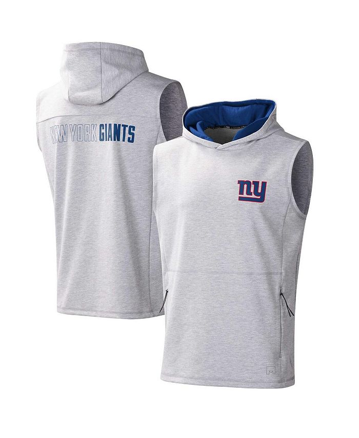 MSX by Michael Strahan Men s Heather Gray New York Giants Action