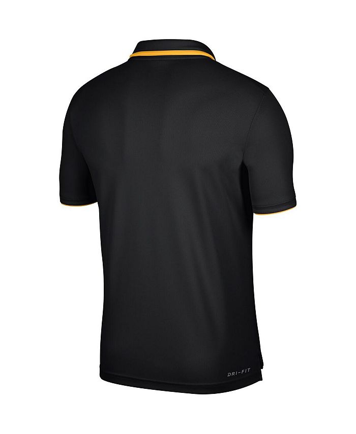 Nike Men's Black Iowa Hawkeyes Wordmark Performance Polo Shirt - Macy's