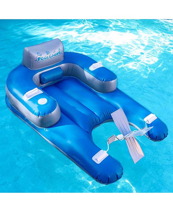 PoolCandy Pedal Runner Deluxe Foot-Powered Lounger - Macy's