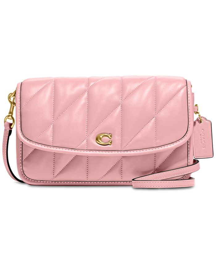 Coach, Bags, Coach Casual Style 2 Way Plain Pink Leather Crossbody Bag