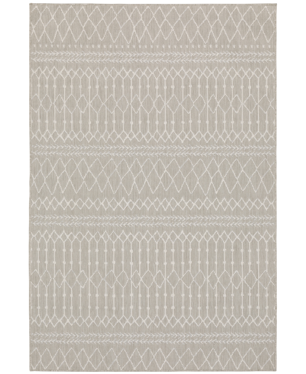 Jhb Design Genoa Outdoor 670gna4 3'3" X 5' Area Rug In Beige