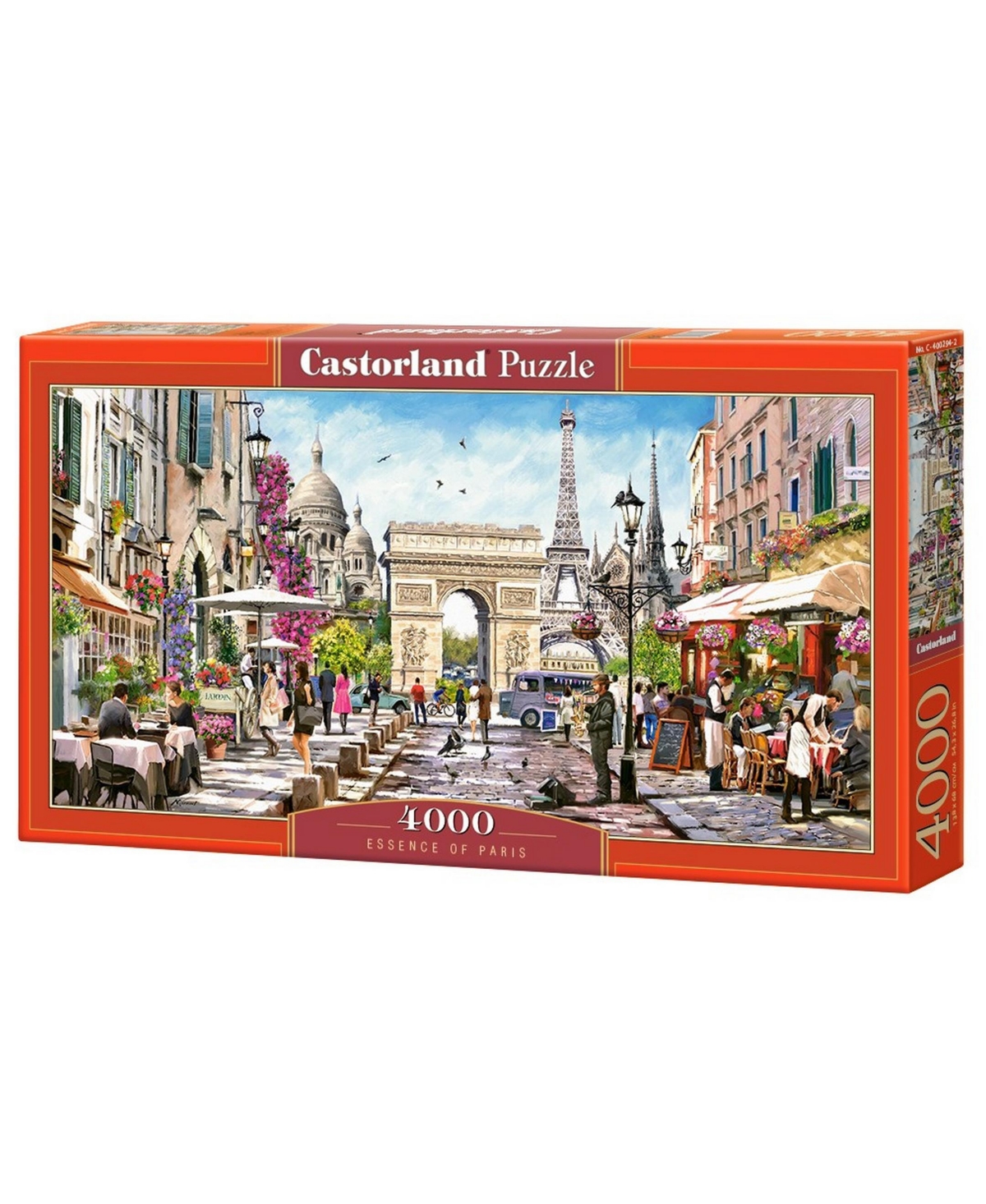 Castorland Essence Of Paris Jigsaw Puzzle Set, 4000 Piece In Multicolor