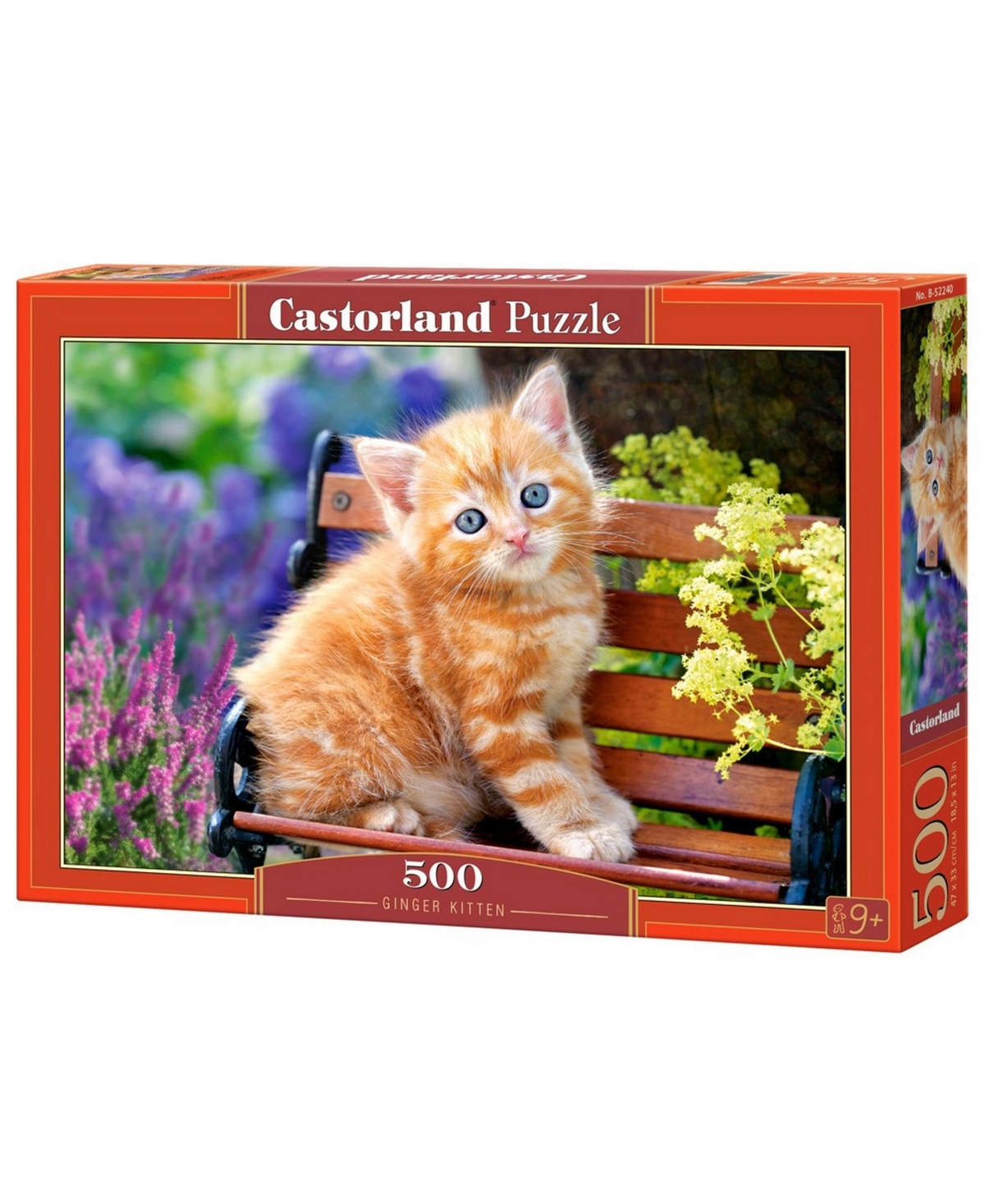 Castorland Ginger Kitten Jigsaw Puzzle Set, 500 Piece In Multicolor