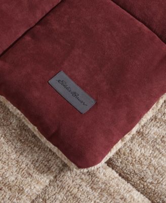 Sherwood Reversible Micro-suede Sherpa Comforter Set, Twin