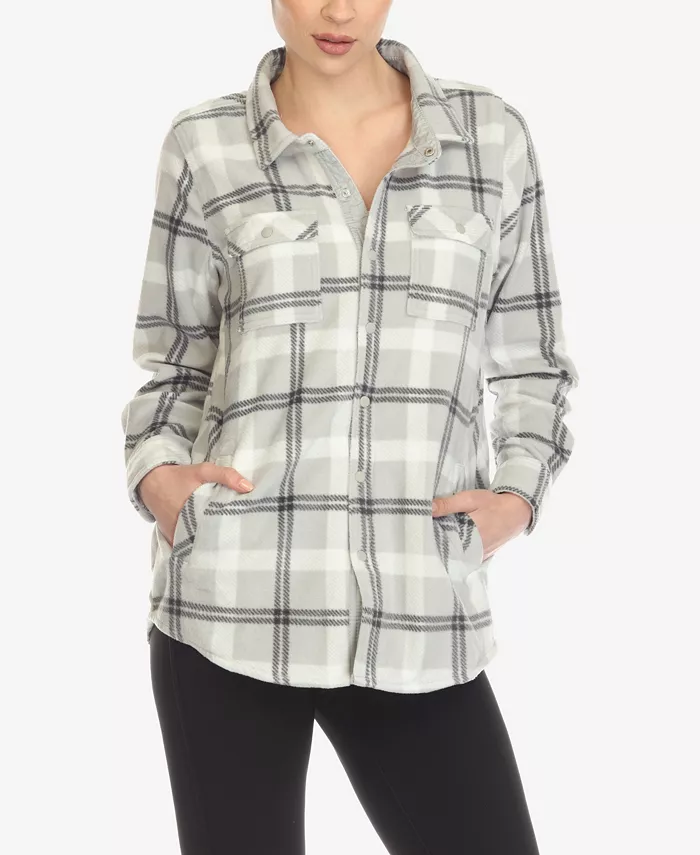 Women's Flannel Plaid Shirt - thumbnail 9