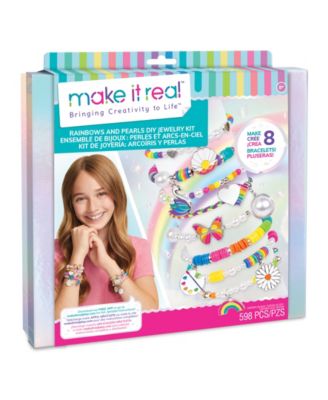 Make It Real Rainbows and Pearls DIY (do it yourself) Jewelry Kit - Macy's