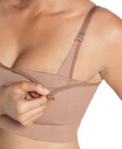Leonisa Full Coverage Bra in Lace with Smooth Control Beige at   Women's Clothing store