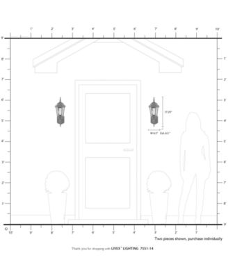 Hamilton 1 Light Outdoor Wall Lantern