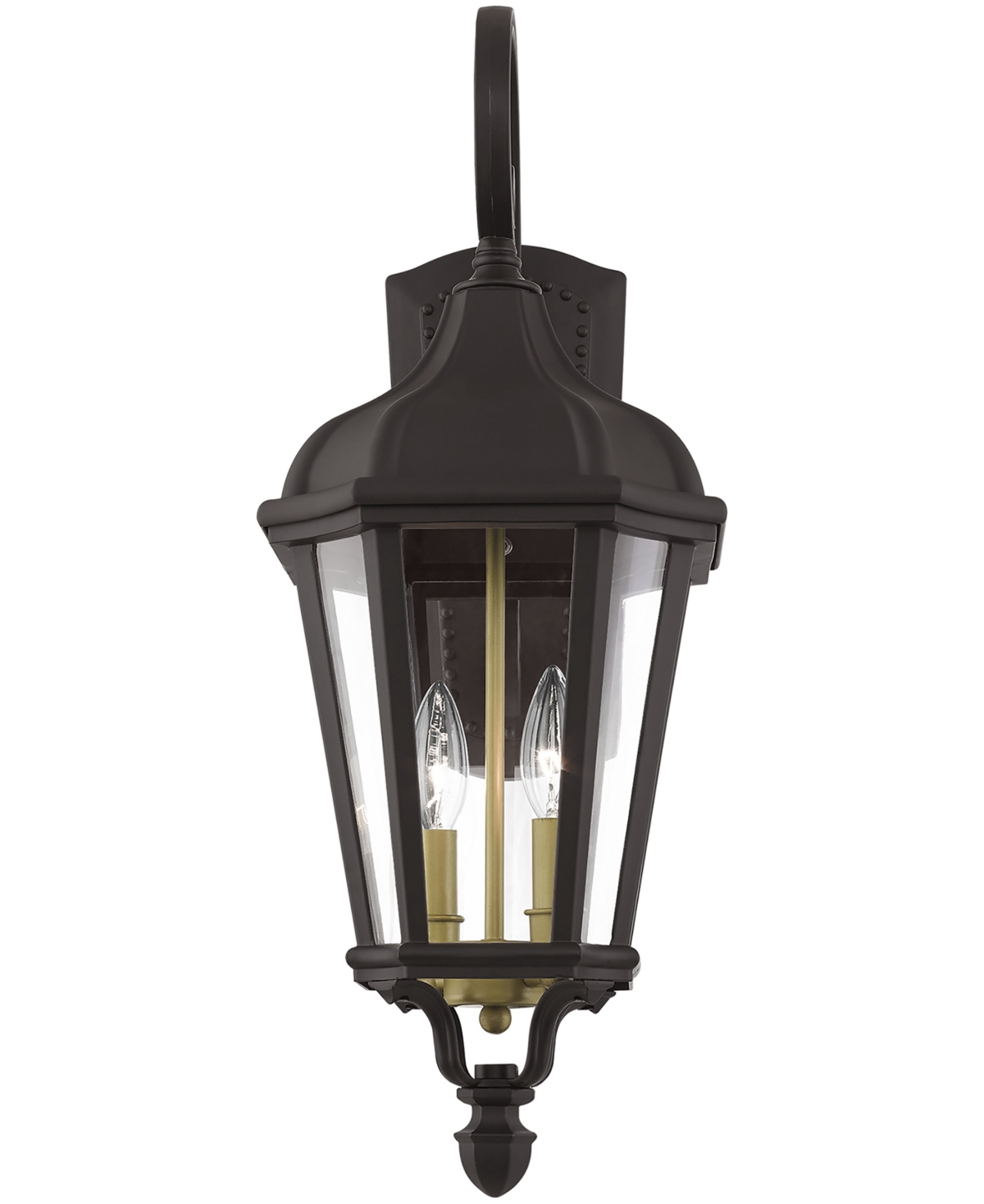 Livex Morgan 2 Light Outdoor Wall Lantern