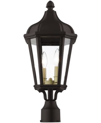 Morgan 2 Light Outdoor Post Top Lantern