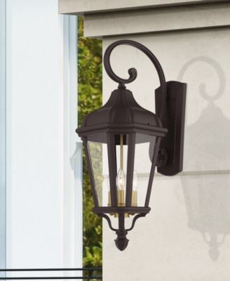 Morgan 3 Light Outdoor Wall Lantern