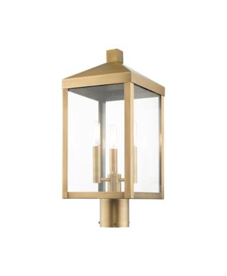 Nyack 3 Light Outdoor Post Top Lantern