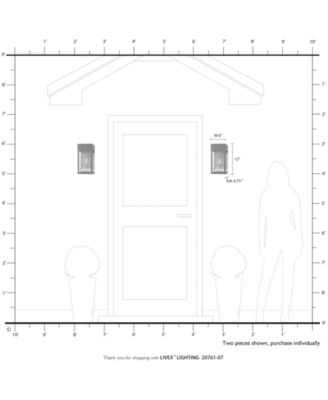 Franklin 1 Light Outdoor Wall Lantern