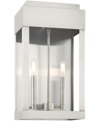 York 2 Light Outdoor Wall Lantern