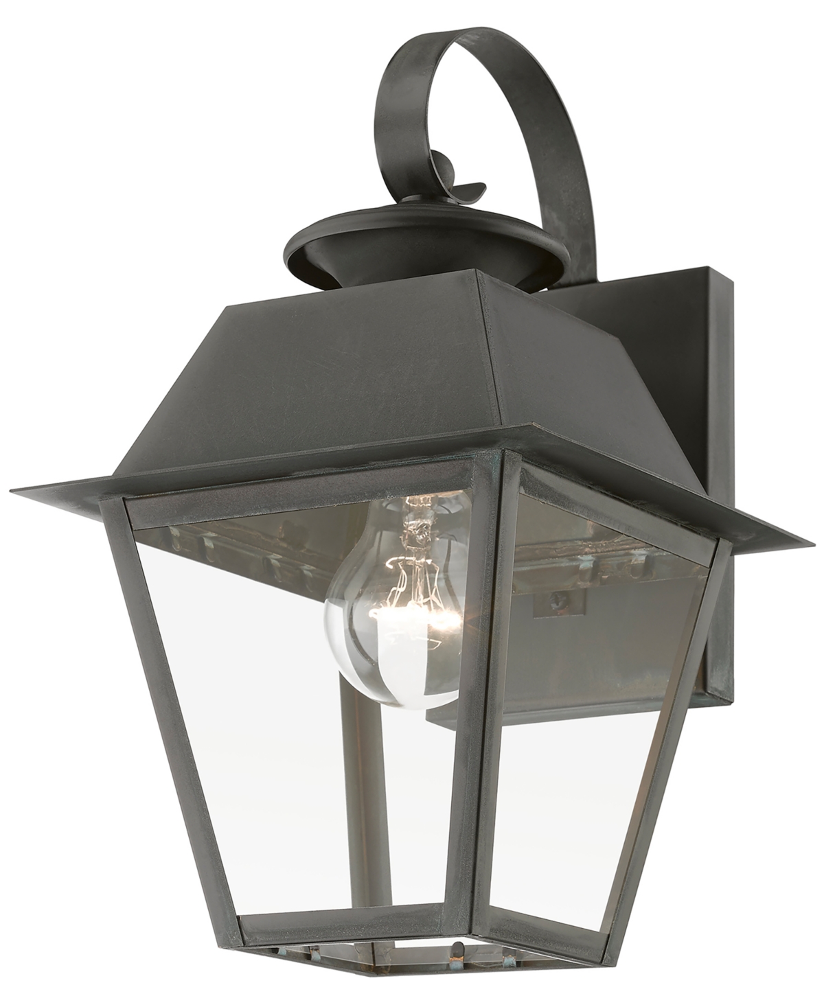 Livex Wentworth 1 Light Outdoor Small Wall Lantern