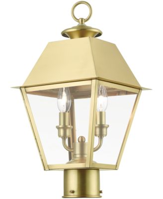 Wentworth 2 Light Outdoor Medium Post Top Lantern