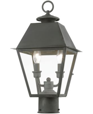 Wentworth 2 Light Outdoor Medium Post Top Lantern