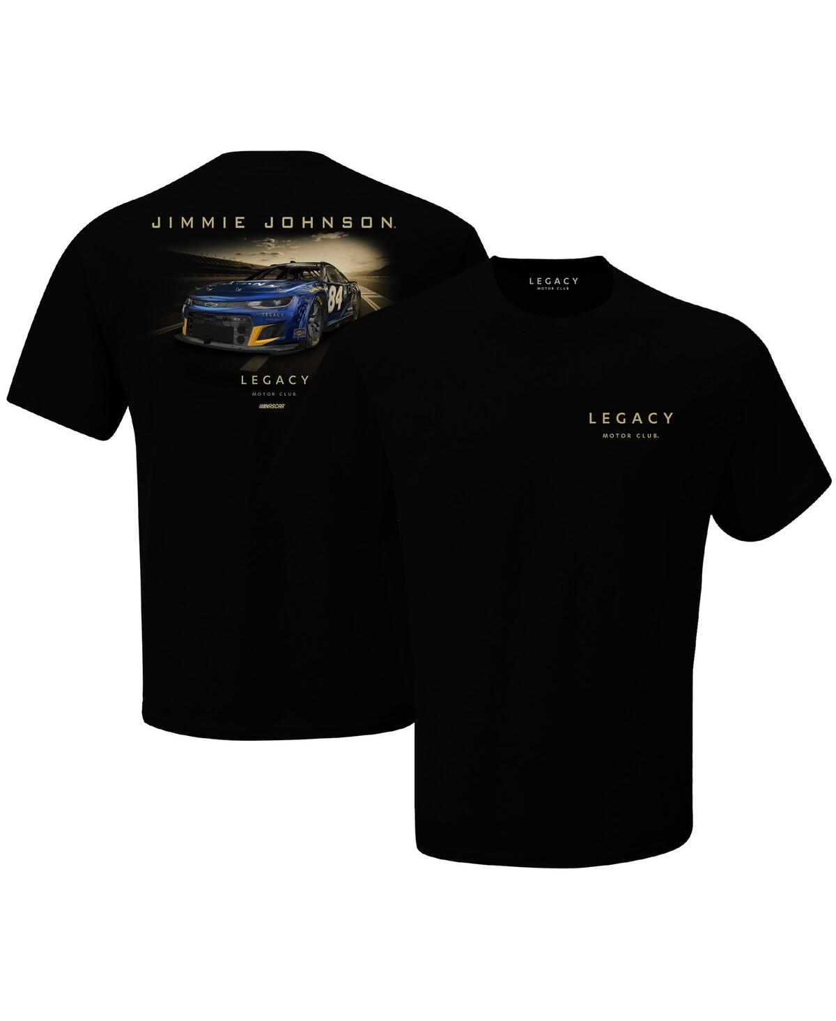 LEGACY MOTOR CLUB TEAM COLLECTION MEN'S LEGACY MOTOR CLUB TEAM COLLECTION BLACK JIMMIE JOHNSON CARVANA T-SHIRT