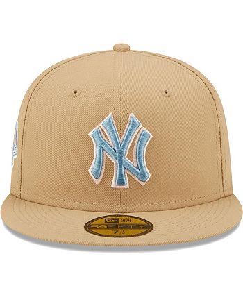 New Era Men's Tan New York Yankees 1999 World Series Sky Blue ...