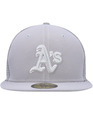 Men's Gray Oakland Athletics 2023 On-Field Batting Practice 59FIFTY Fitted Hat