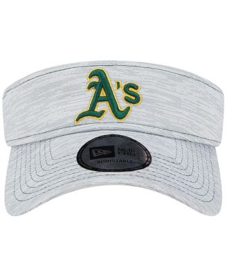 Men's Gray Oakland Athletics Adjustable Visor