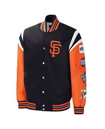 San Francisco Giants G-III Sports by Carl Banks Earned Run Full-Zip Jacket  - Black