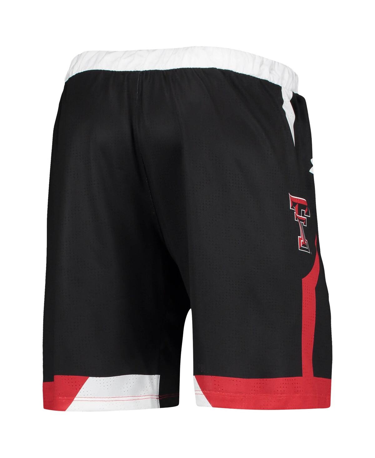 Men's Under ArmourTexas Tech Red Raiders Team Replica Basketball Shorts - Black