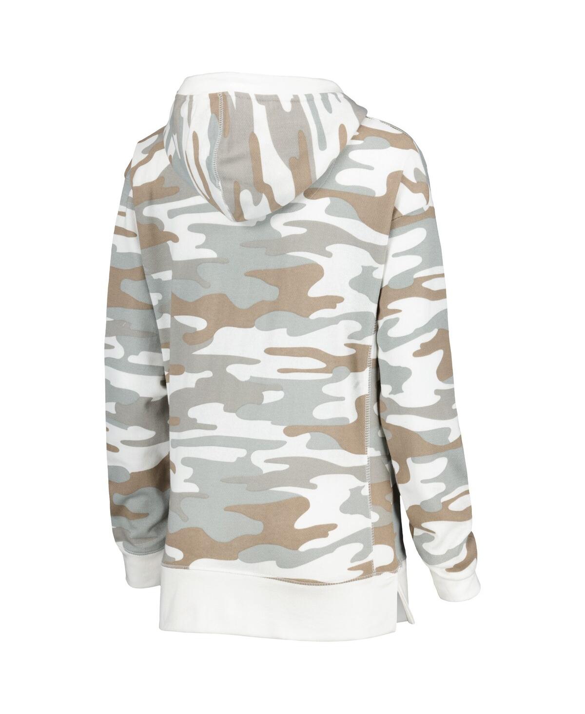 PRESSBOX WOMEN'S PRESSBOX CAMO OKLAHOMA SOONERS SAN PABLO PULLOVER HOODIE 