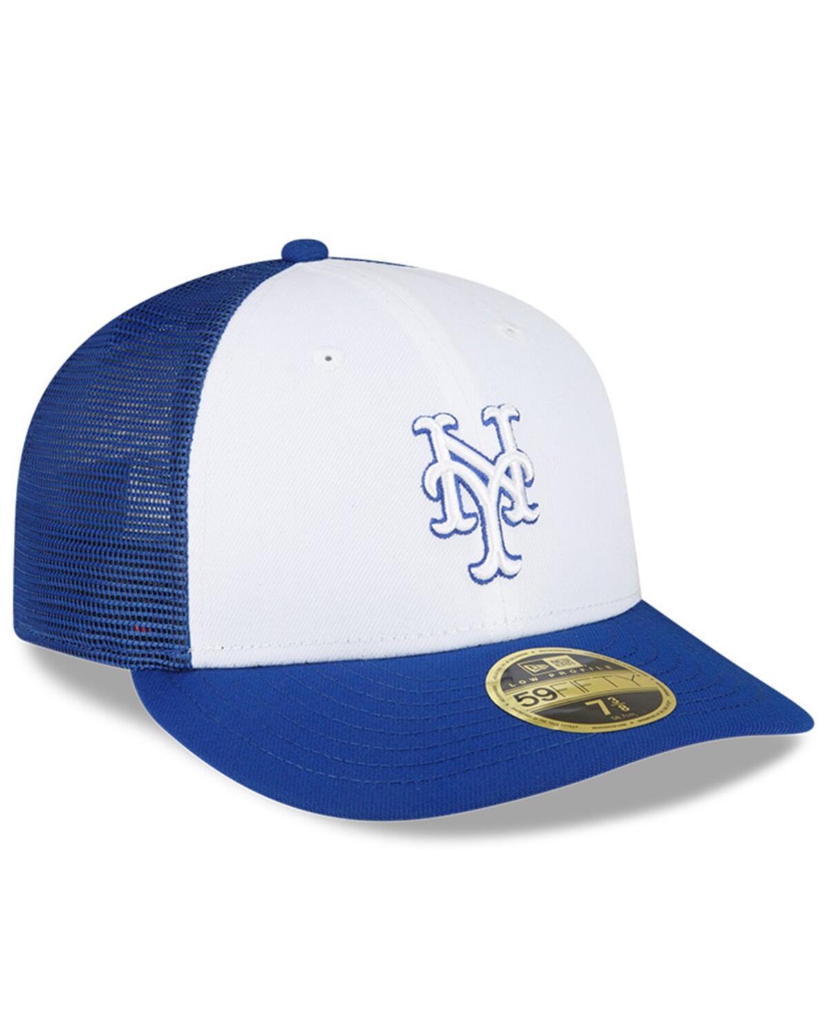 NEW ERA MEN'S NEW ERA ROYAL, WHITE NEW YORK METS 2023 ON-FIELD BATTING PRACTICE LOW PROFILE 59FIFTY FITTED H 
