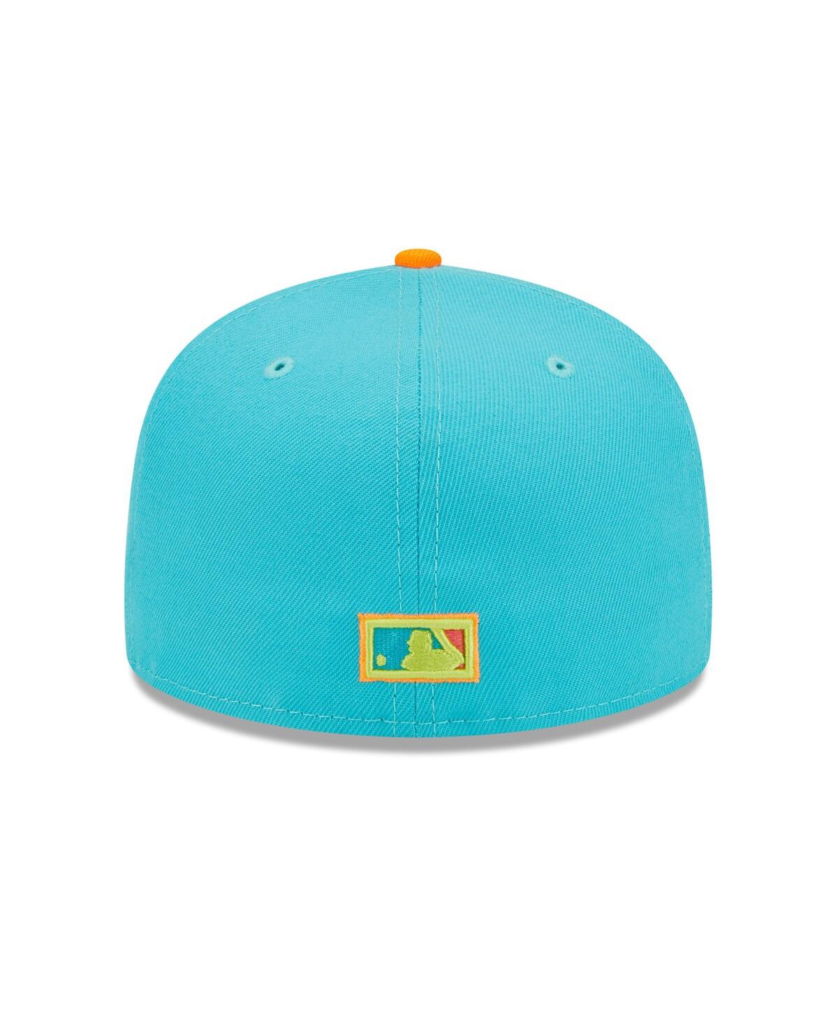Men's New Eraand Orange San Francisco Giants Vice Highlighter 59FIFTY Fitted Hat - Blue, Orange