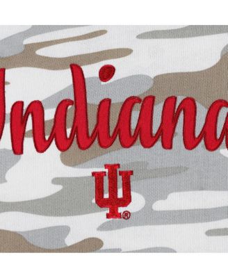 Women's Camo Indiana Hoosiers San Pablo Pullover Hoodie