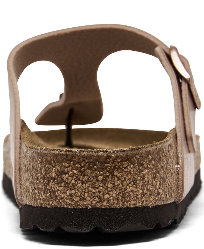 birkenstock gizeh electric metallic ocean