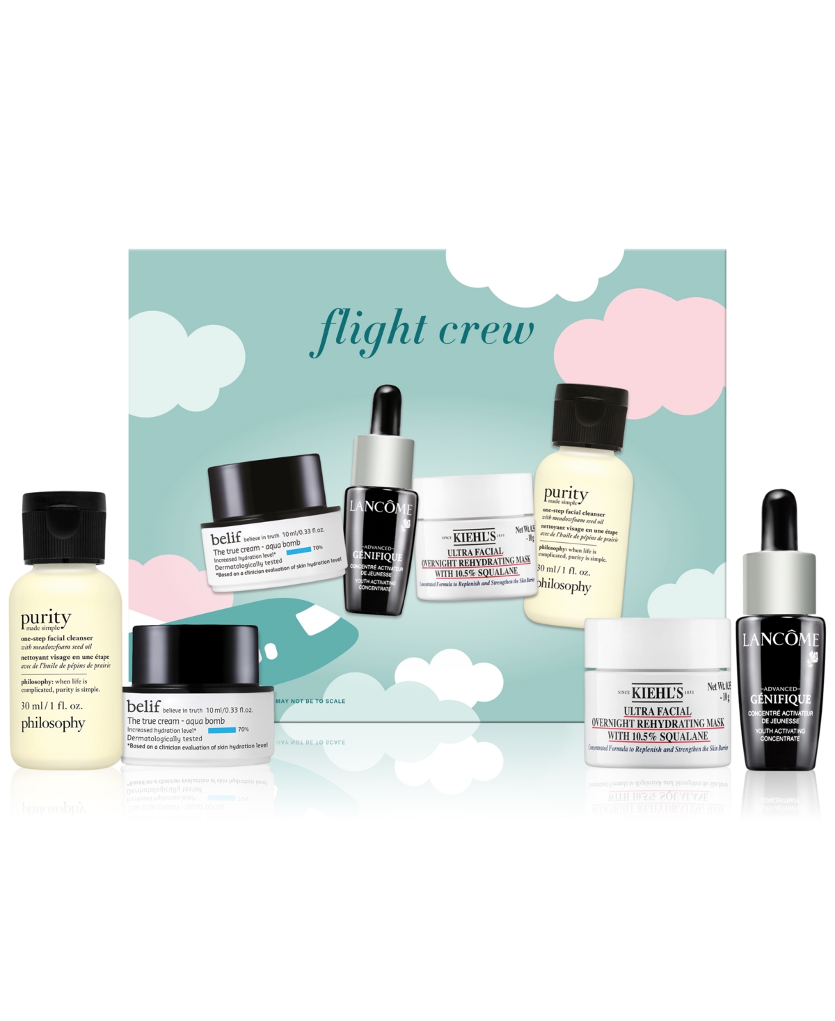 Created For Macy's 4-Pc. Flight Crew Travel Set, Created for Macy's