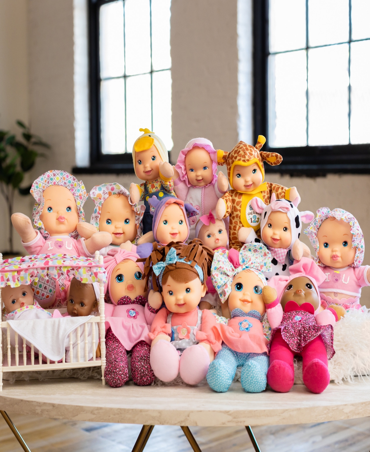 Shop Baby's First By Nemcor Goldberger Doll Kisses Bi-lingual English And Spanish In Multi