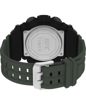 UFC Men's Quartz Redemption Resin Green Watch, 50mm