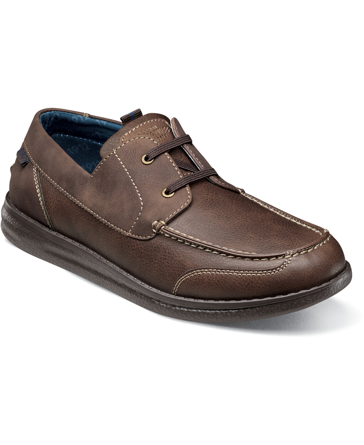 Men's Brewski Moc Toe Boat Shoes - Brown
