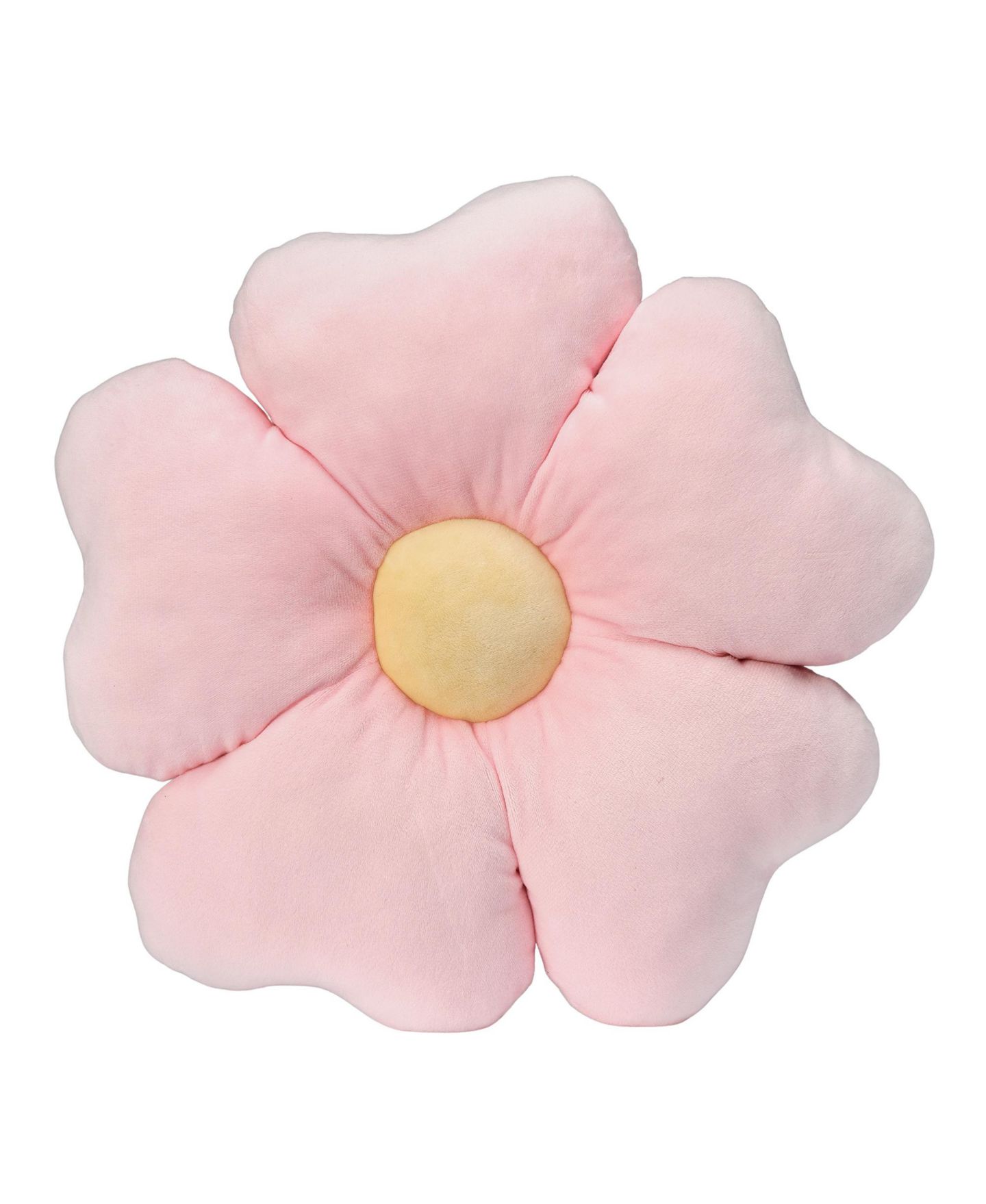 Детская подушка Bedtime Originals Floral Flower Plush 13" Decorative Pillow, 1-Piece, цвет: Розовый — фото 1