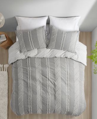 Kara Jacquard 3-Pc. Comforter Set, Full/Queen